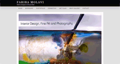 Desktop Screenshot of faribamolavi.com